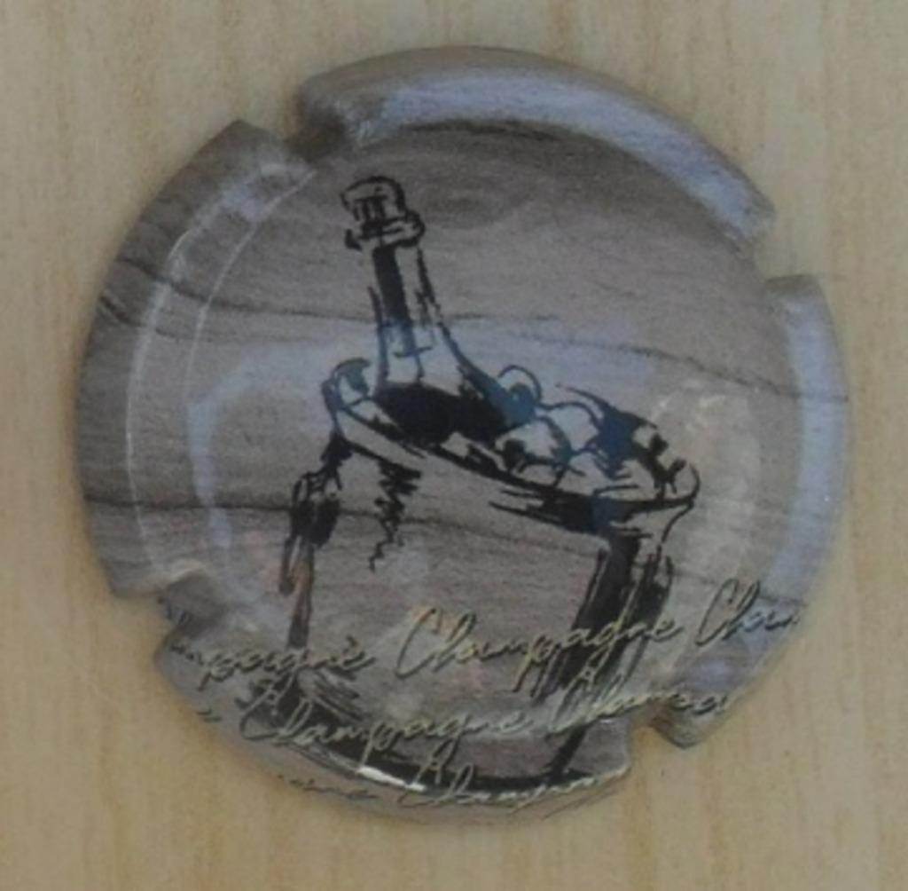 Champagne capsules - Generieken Imitation bois JERO (G 1199e, Verzenden