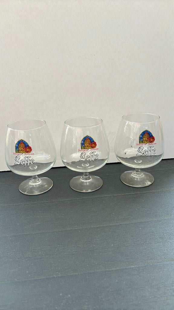 3 verres à bière Leffe, Enlèvement ou Envoi, Comme neuf, Leffe