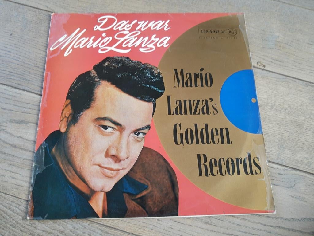 Lp : Mario Lanza's golden records, Cd's en Dvd's, Ophalen of Verzenden