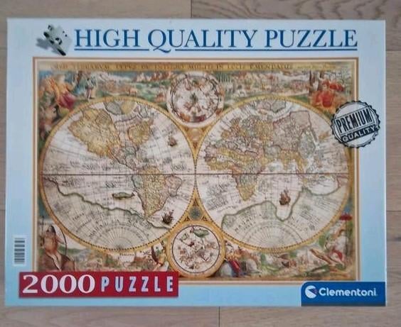 Puzzel 2000 stukjes Clementoni, Ophalen, Meer dan 1500 stukjes, Zo goed als nieuw, Legpuzzel