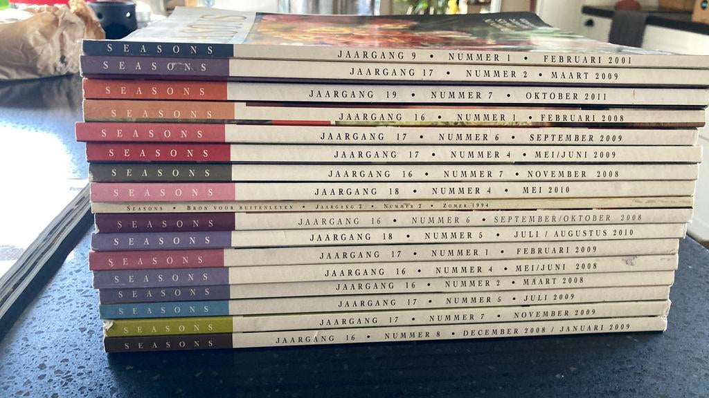 Seasons - Bron voor Buitenleven, Boeken, Tijdschriften en Kranten, Ophalen of Verzenden, Zo goed als nieuw, Glossy