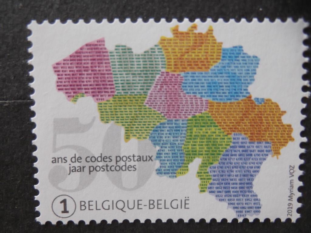 4857 Codes postaux - Postcodes MNH, Ophalen of Verzenden, Postfris, Frankeerzegel