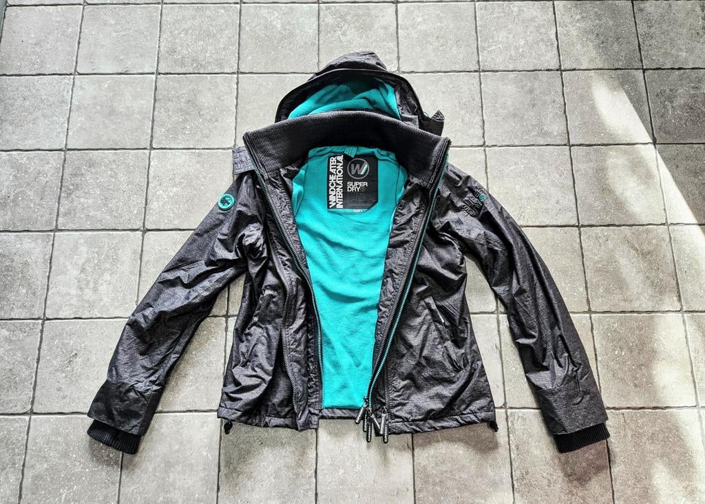 Superdry Windcheater jas L, Superdry, Maat 42/44 (L), Ophalen of Verzenden, Zo goed als nieuw
