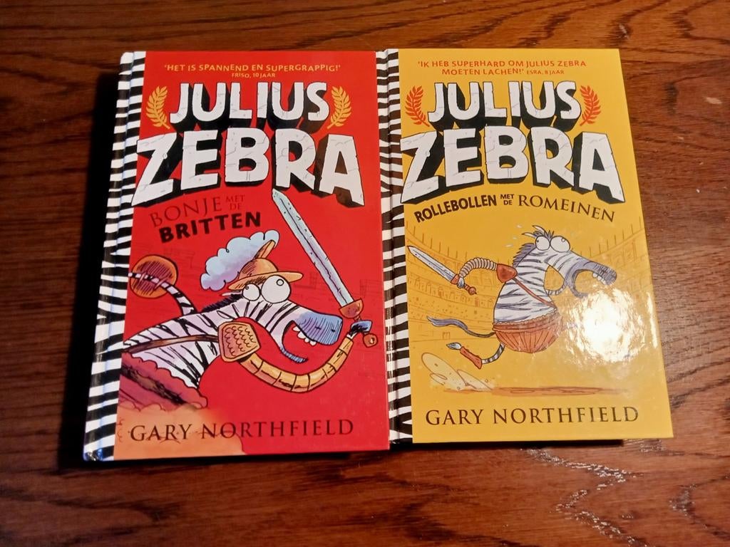 1 boek Julius Zebra van Gary Northfield, Boeken, Ophalen of Verzenden, Gelezen