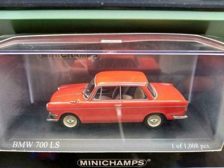 BMW 700 minichamps miniature 1/43 1/1008 pièces, Hobby & Loisirs créatifs, Enlèvement ou Envoi, Comme neuf