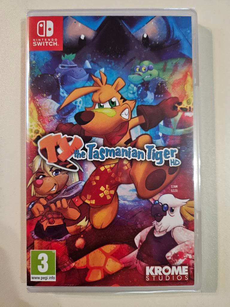 TY the Tasmanian Tiger HD / Switch (Nieuw), Avontuur en Actie, 1 speler, Nieuw, Ophalen of Verzenden