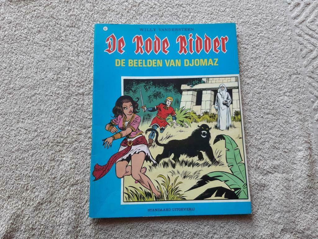 De rode ridder.87.De beelden van Djomaz., Eén stripboek, Ophalen of Verzenden, Gelezen