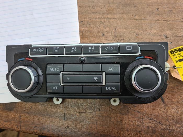 Panneau de commandes chauffage d'un Volkswagen Golf, Enlèvement ou Envoi, 3 mois de garantie, Utilisé, Volkswagen