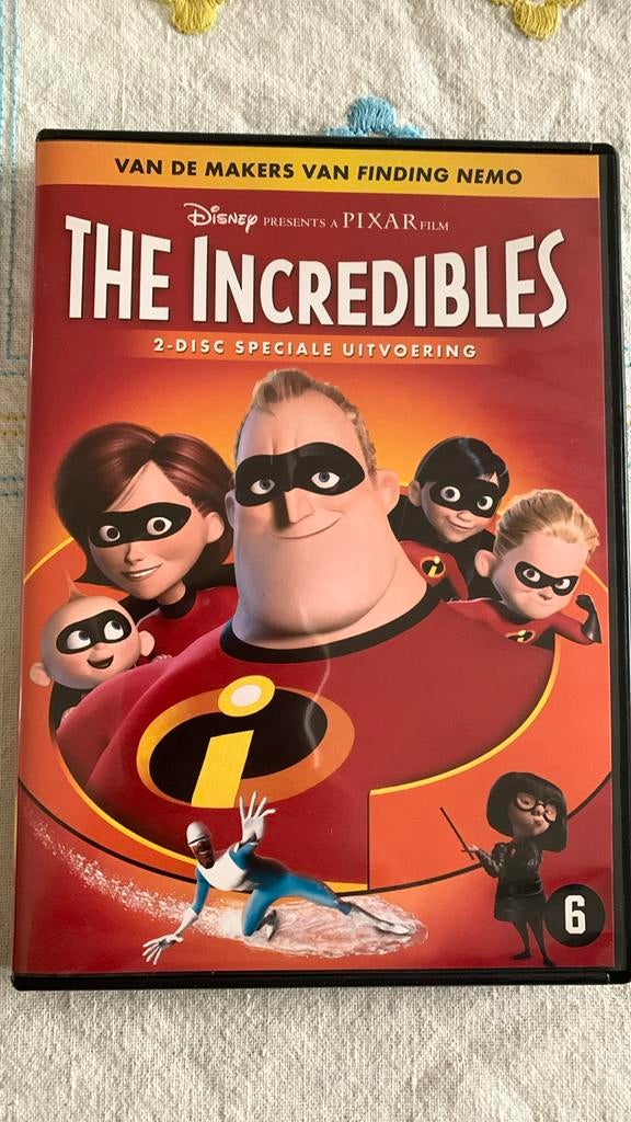 DVD The Incredibles 2-disc speciale uitvoering, Cd's en Dvd's, Ophalen of Verzenden, Zo goed als nieuw