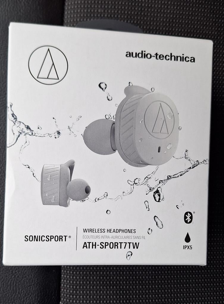 „Technica” 5.0 witte draadloze sportoordopjes, Audio, Tv en Foto, Hoofdtelefoons, Draadloos, Ophalen