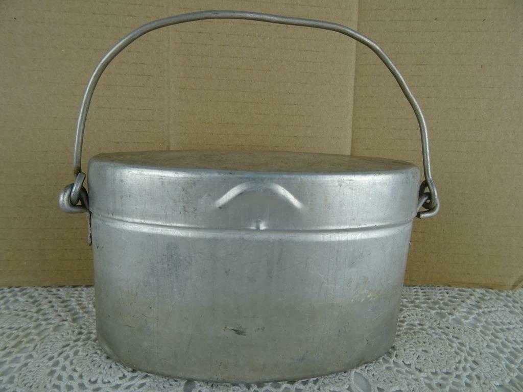Antiek lunchtrommeltje mijnwerker lunchtrommel mijnen 1930, Antiek en Kunst, Curiosa en Brocante, Ophalen of Verzenden