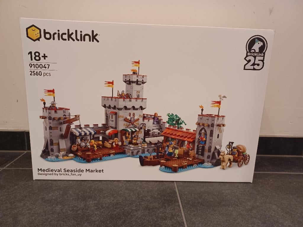 Lego Medieval Seaside Market 910047, Enlèvement ou Envoi, Neuf, Ensemble complet, Lego