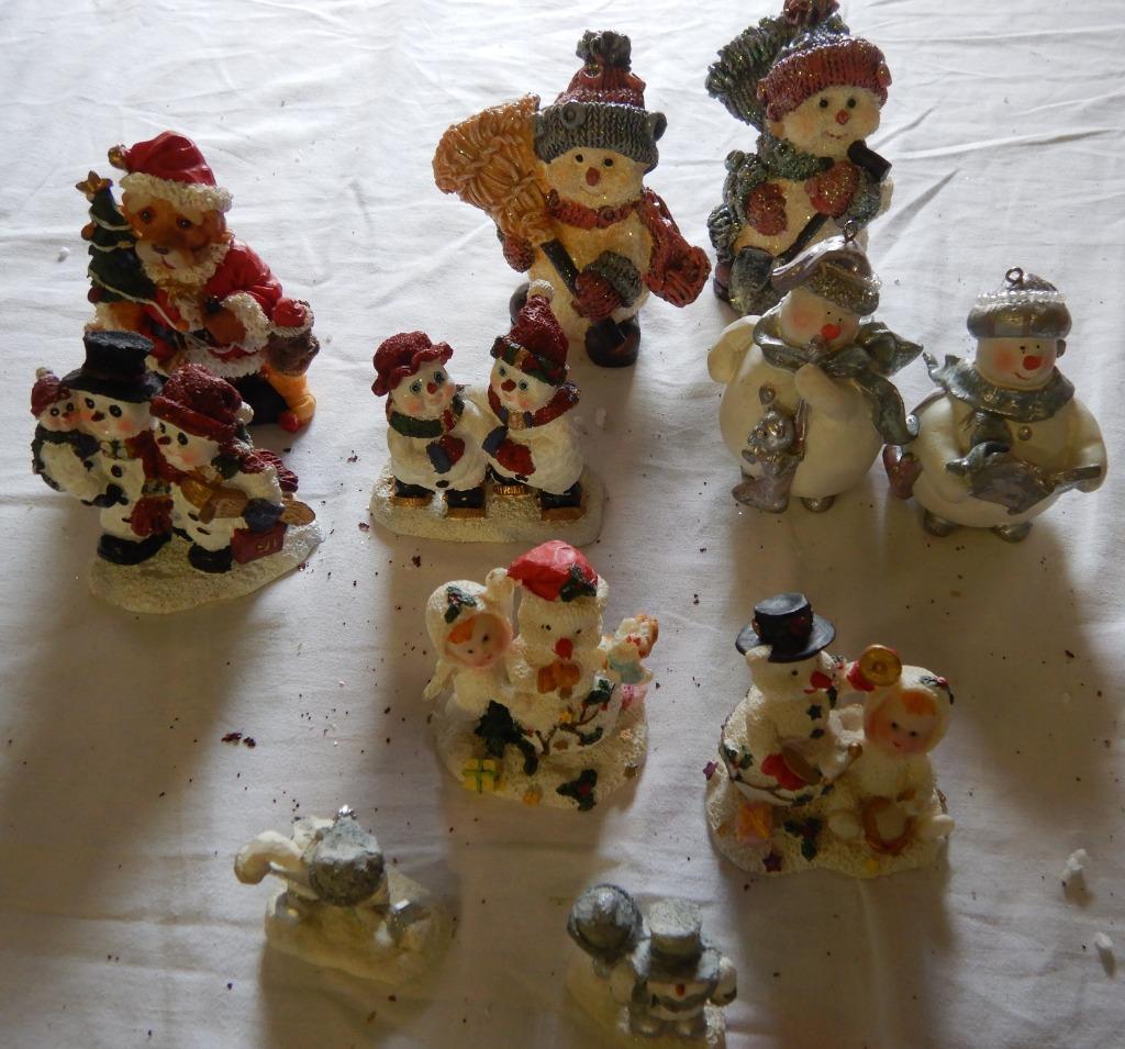 Lot de 11 figurines de NOEL., Enlèvement ou Envoi, Comme neuf