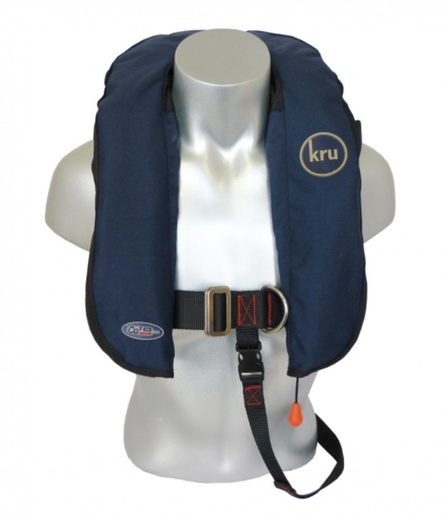 GILET SAUVETAGE KRU PROFESSIONAL ROUGE NEUF EMBALLÉ D'ORIGIN, Neuf, KRU, Femme ou Homme, Enlèvement