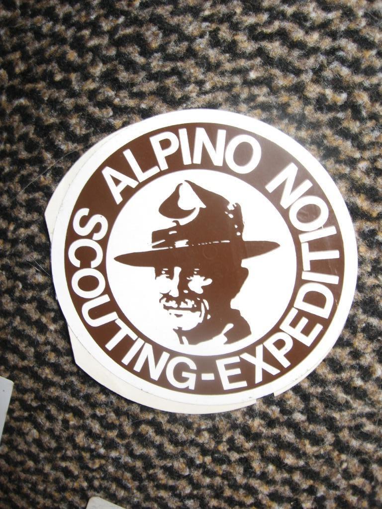 Sticker Alpino scouting-Expédition, Enlèvement ou Envoi, Neuf, Animal et Nature