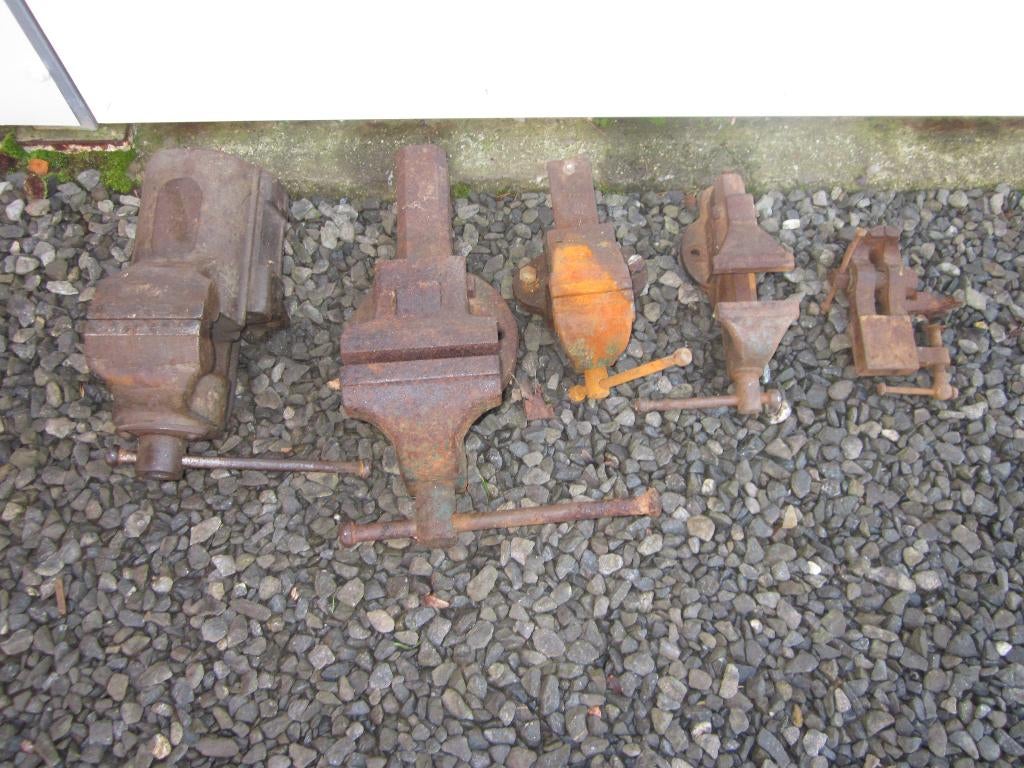 étau à la pièce, Bricolage & Construction, Enlèvement, Utilisé, Étau