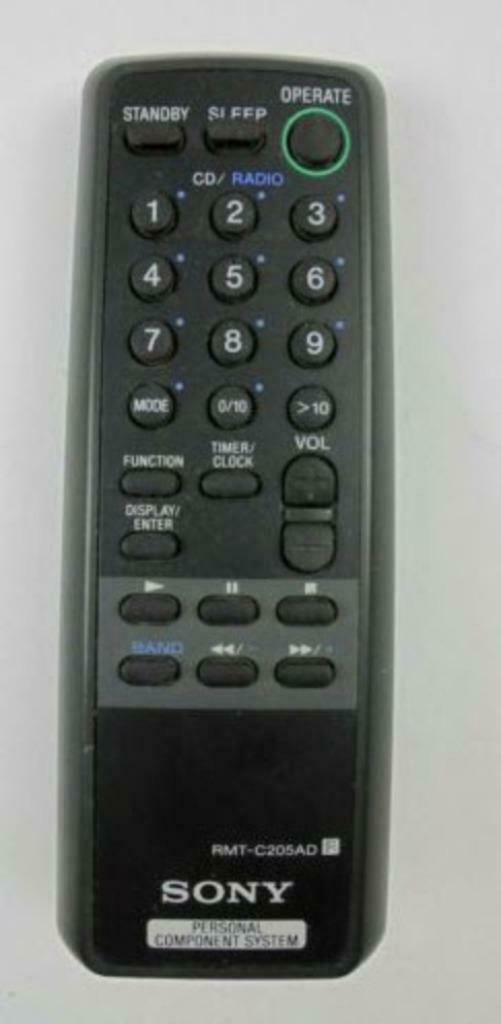 Afstandsbediening Sony rmt-c205ad, Enlèvement ou Envoi, Utilisé, Lecteur CD, Sony