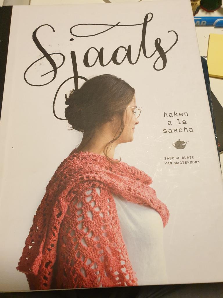 Sascha Blase-Van Wagtendonk - Sjaals haken à la Sascha, Ophalen of Verzenden, Zo goed als nieuw, Sascha Blase-Van Wagtendonk, Breien en Haken