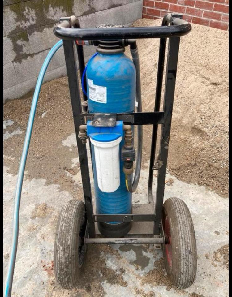 Karcher ws50 systeem kuisen zonnepanelen, Ophalen