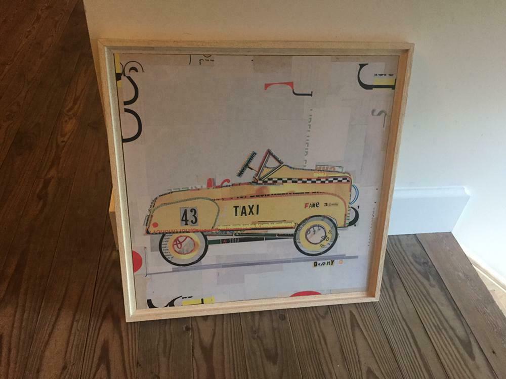 Flamant kader taxi NIEUW kinderkamer, Ophalen of Verzenden, Nieuw