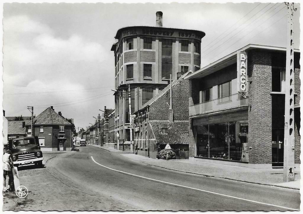 Oude postkaart Mena Rotselaar, jaren 60 (4 stuks), Ophalen of Verzenden, 1960 tot 1980, Ongelopen, Vlaams-Brabant