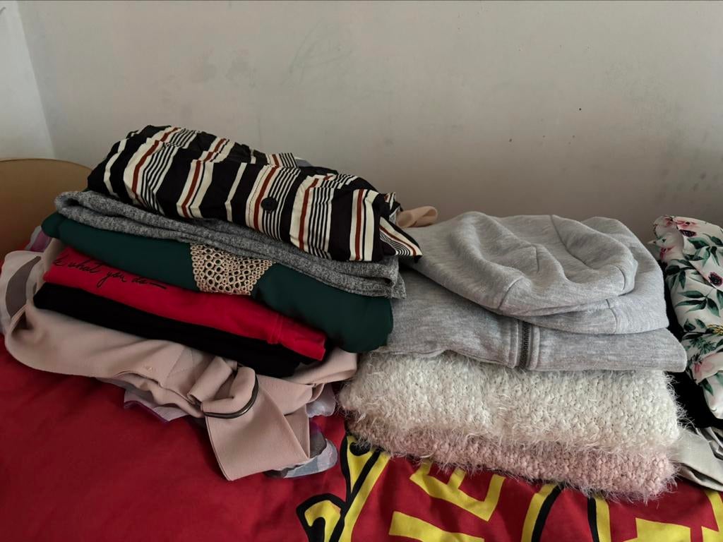 Pakket van 65 kledingstukken dames maat XS/S/TU, Ophalen of Verzenden, Zo goed als nieuw, Maat 36 (S)
