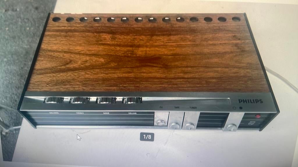 Philips vintage pour les experts, TV, Hi-fi & Vidéo, Chaîne Hi-fi, Comme neuf, Philips, Enlèvement