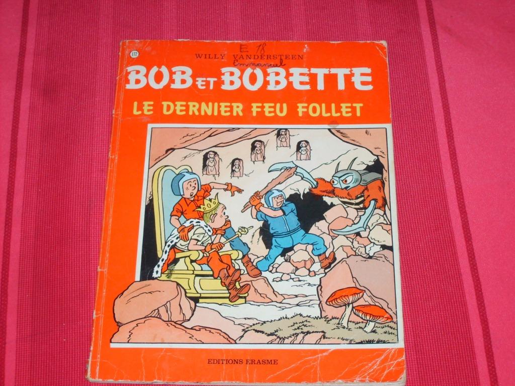 Bd bob et bobette le dernier feu follet 172, Eén stripboek, Ophalen of Verzenden, Zo goed als nieuw
