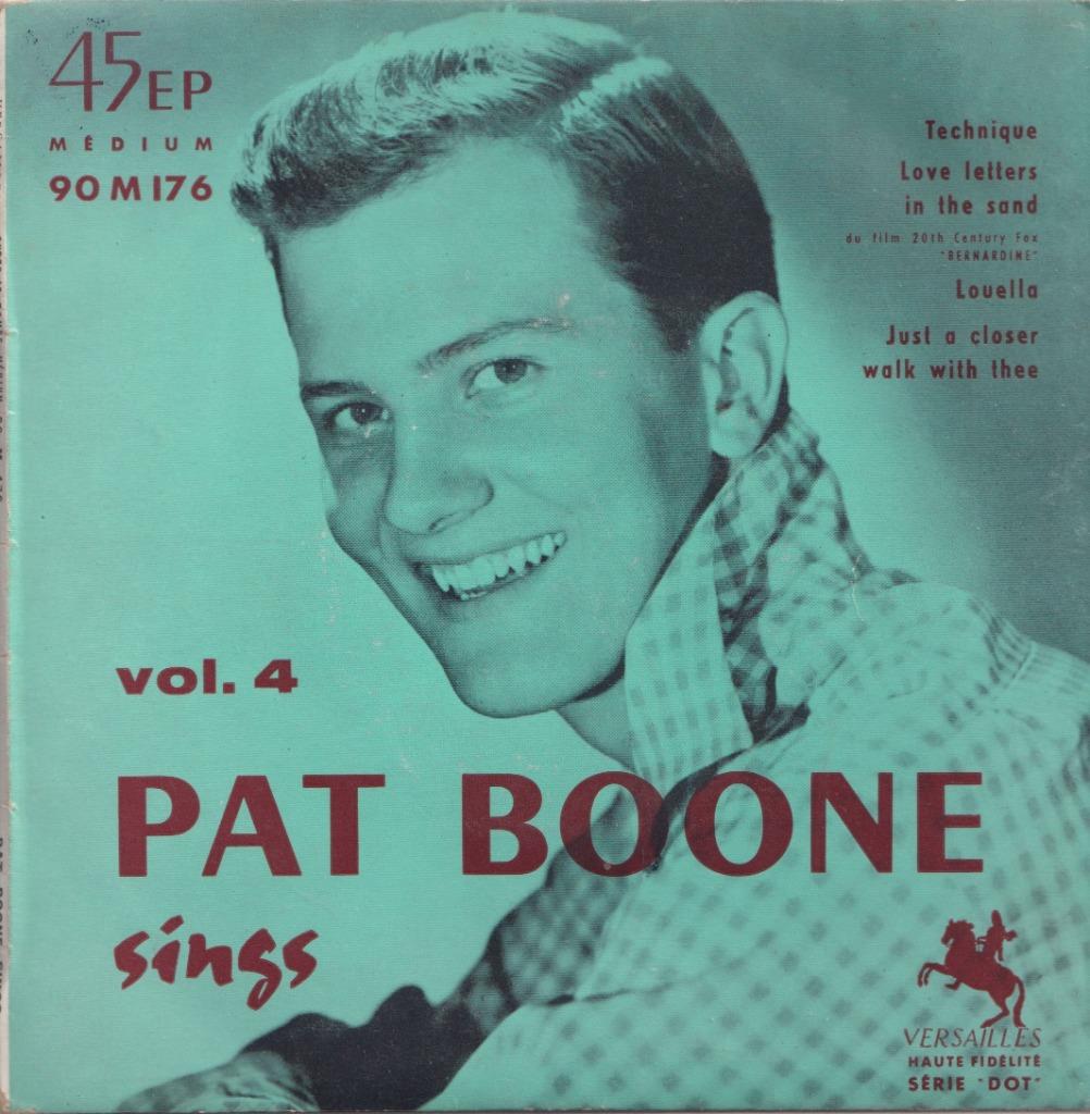 Pat Boone – Technique / Louella + 2 – Single - EP, Ophalen of Verzenden, Gebruikt, Pop
