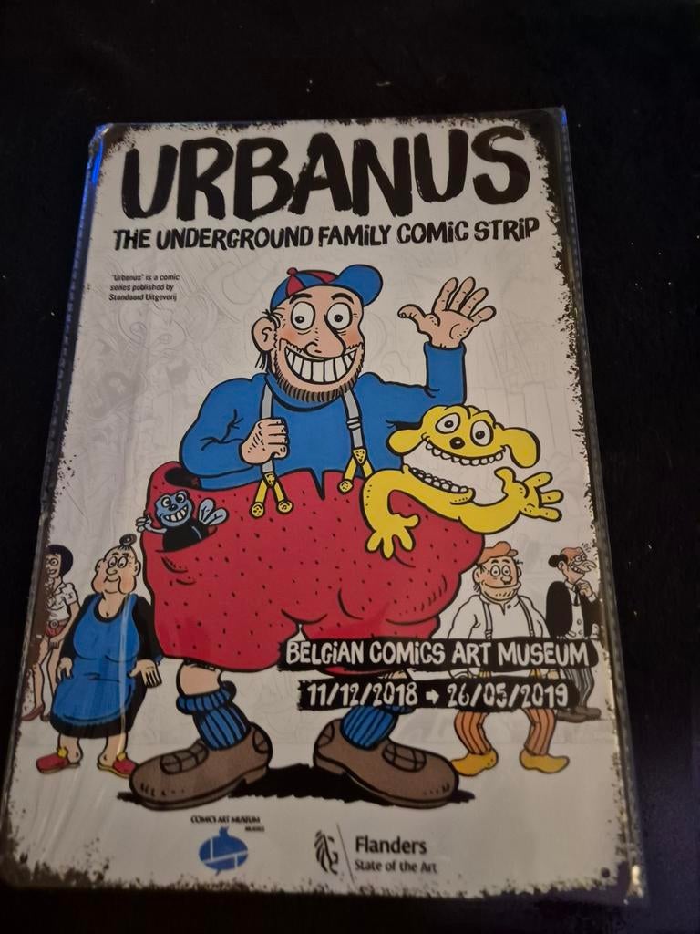 Metalen plaat urbanus, Verzenden