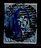 Belg. 1849 - Leopold I nr 2, Verzenden, Gestempeld