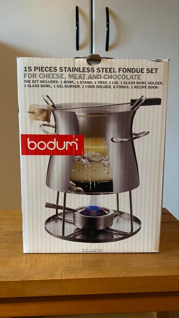 Bodum Fonduestel inox, Enlèvement ou Envoi, Comme neuf