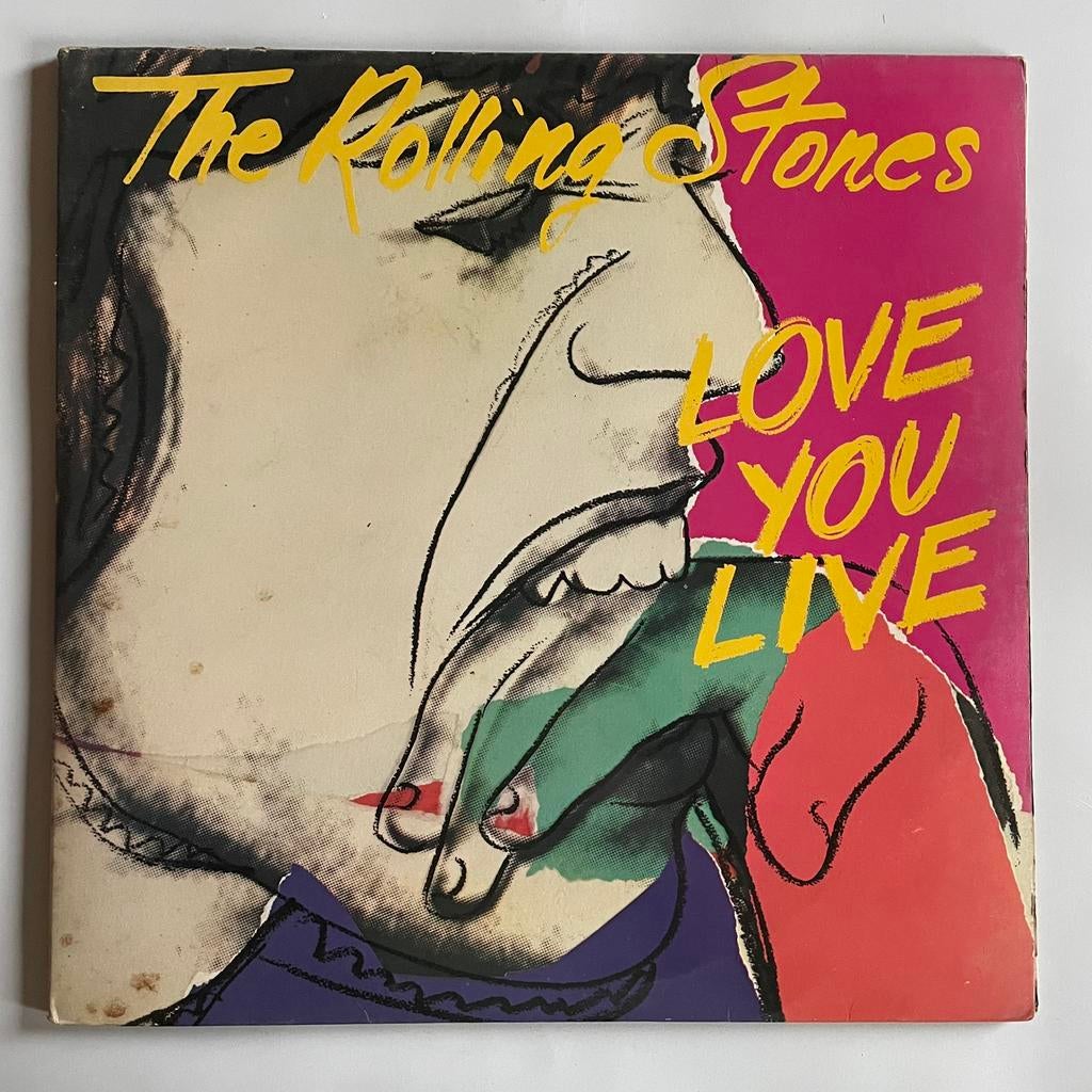 The Rolling Stones - Love You Live 2LP, Cd's en Dvd's, Vinyl | Rock, Ophalen of Verzenden