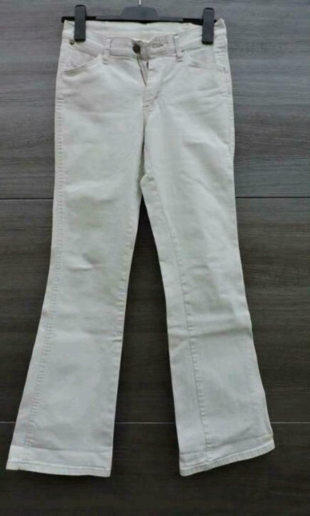 witte jeansbroek, broeken, jeans, , maat 30/32, Wit, Zo goed als nieuw, Maat 34 (XS) of kleiner, Lang