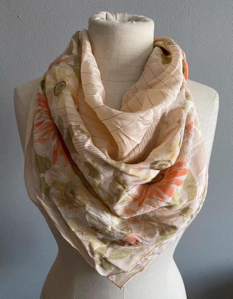 Sjaal met bloemenprint, Envoi, Comme neuf, Écharpe