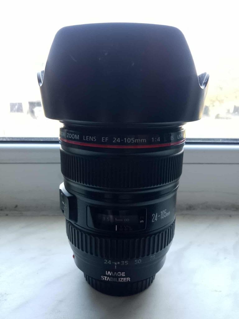 Canon 24-105 L IS 4, Audio, Tv en Foto, Foto | Lenzen en Objectieven, Ophalen, Zo goed als nieuw