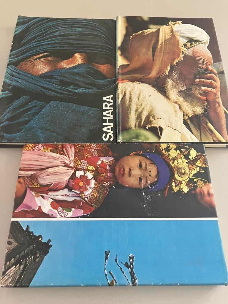 Lot 19 grote vintage boeken Artis—Historia., Ophalen