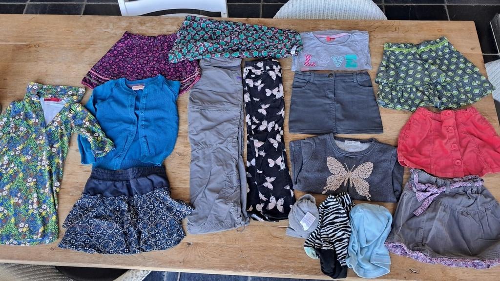 16 delig winterpakket meisje maat 110, Kinderen en Baby's, Ophalen of Verzenden, Zo goed als nieuw, Maat 110