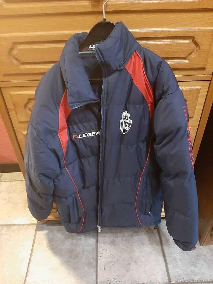 Doudoune veste LEGEA officielle AS MONACO, Ophalen of Verzenden, Zo goed als nieuw, Shirt