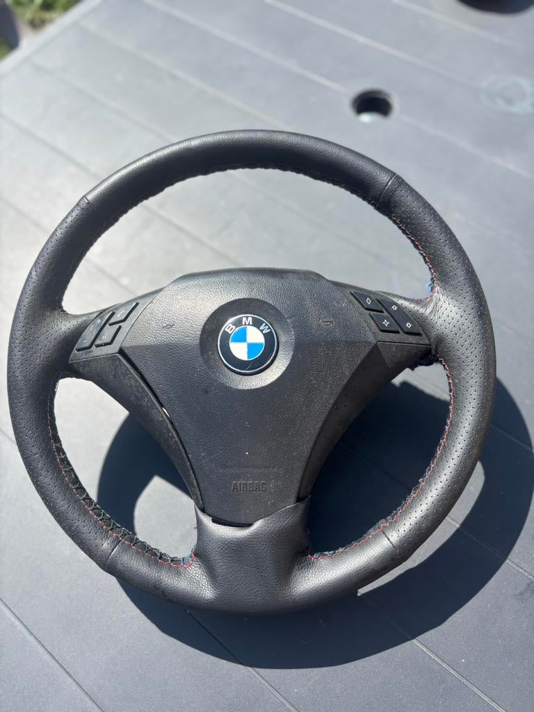 BMW E60 stuur met airbag, Auto-onderdelen, Ophalen of Verzenden, Gebruikt, BMW
