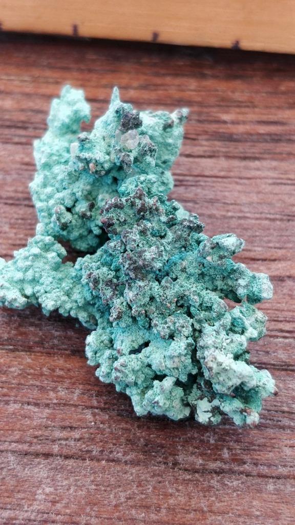 Cuivre natif avec malachite d'Oumjrane, Maroc, Enlèvement ou Envoi, Minéral