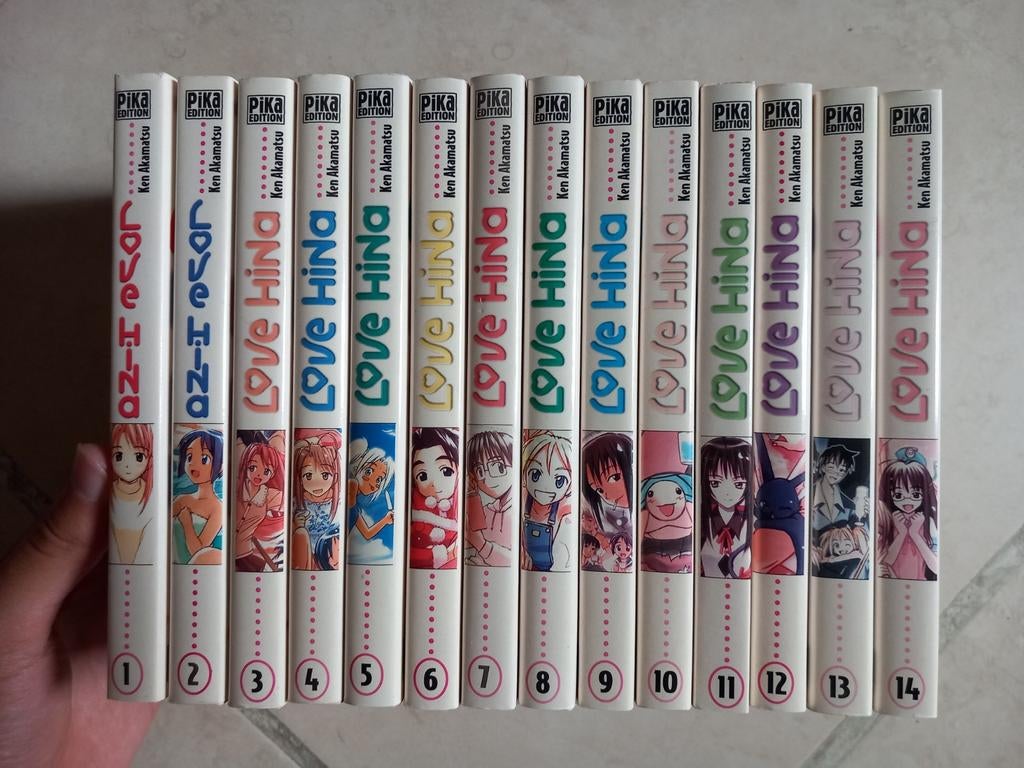 Manga Love Hina intégrale 14 tomes, Enlèvement ou Envoi, Utilisé