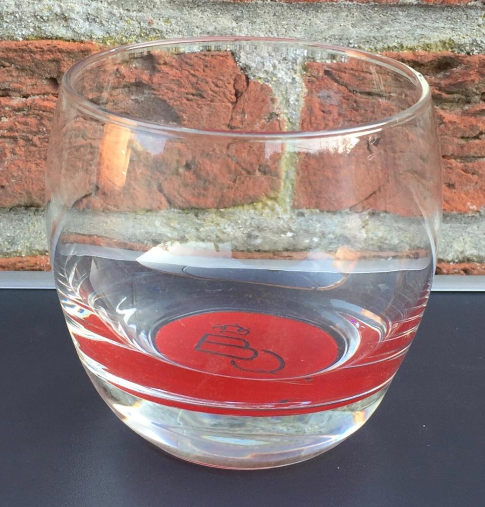 Glas Belga Queen Gent, Ophalen of Verzenden, Zo goed als nieuw, Waterglas