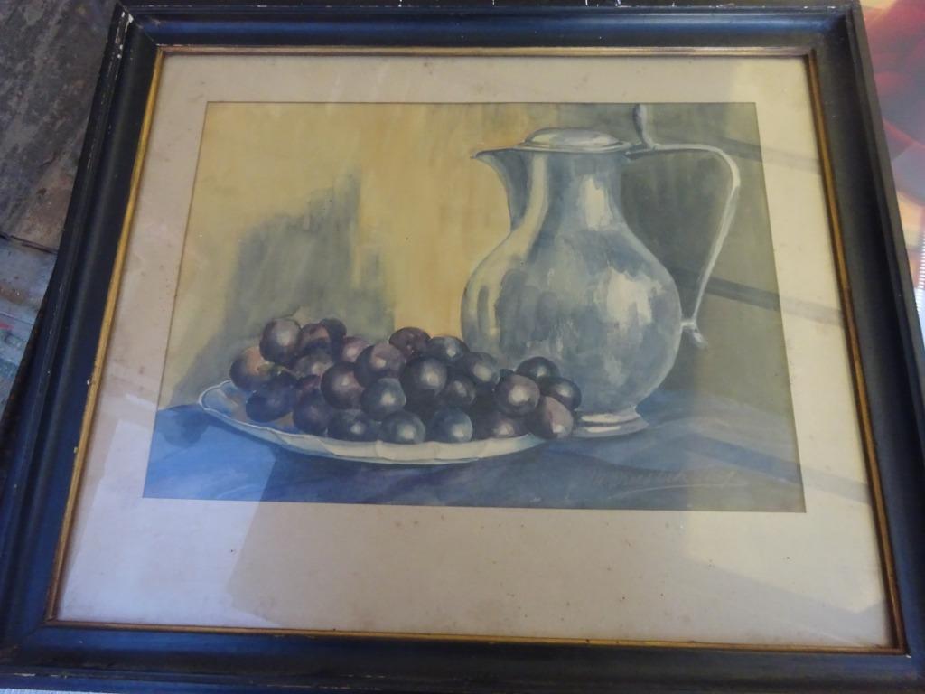OUDE AQUARELL, Ophalen of Verzenden