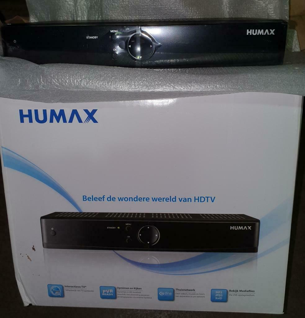 HUMAX IRHD-5300C kabelontvanger zonder harde schrijf NL CAI, Ophalen of Verzenden, Nieuw