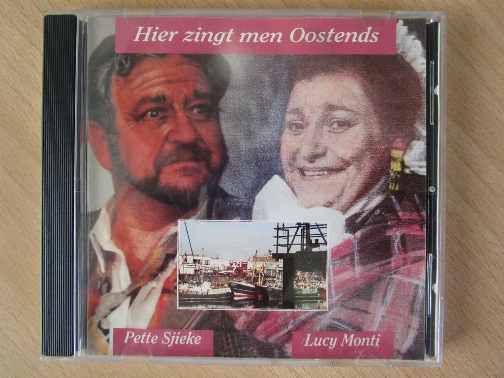 LUCY MONTI + ANDERE ==== HIER ZINGT MEN OOSTENDS = CD, Ophalen of Verzenden, Zo goed als nieuw, Levenslied of Smartlap