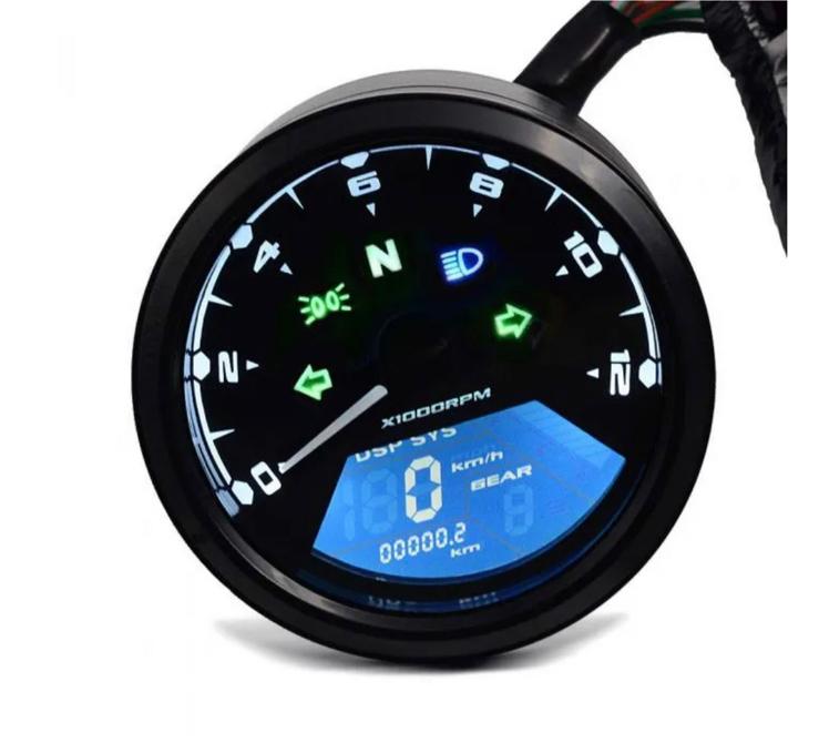 dashboard moto digitaal nieuw, Motoren, Ophalen of Verzenden