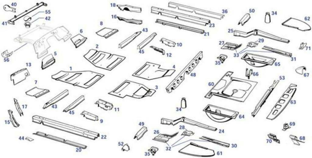Nieuw plaatwerk voor je Mercedes 190SL, Auto-onderdelen, Ophalen, Mercedes-Benz, Nieuw, Spatbord