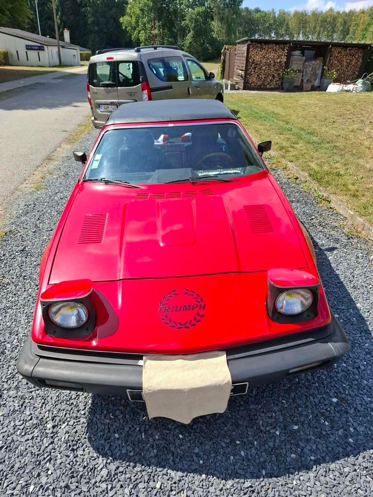 Triumph tr7, Ophalen