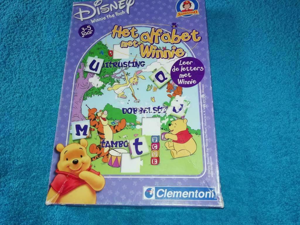Winnie the pooh puzzel spel 3 - 5 jaar !, Ophalen of Verzenden, 10 tot 50 stukjes, Gebruikt, 4 tot 6 jaar